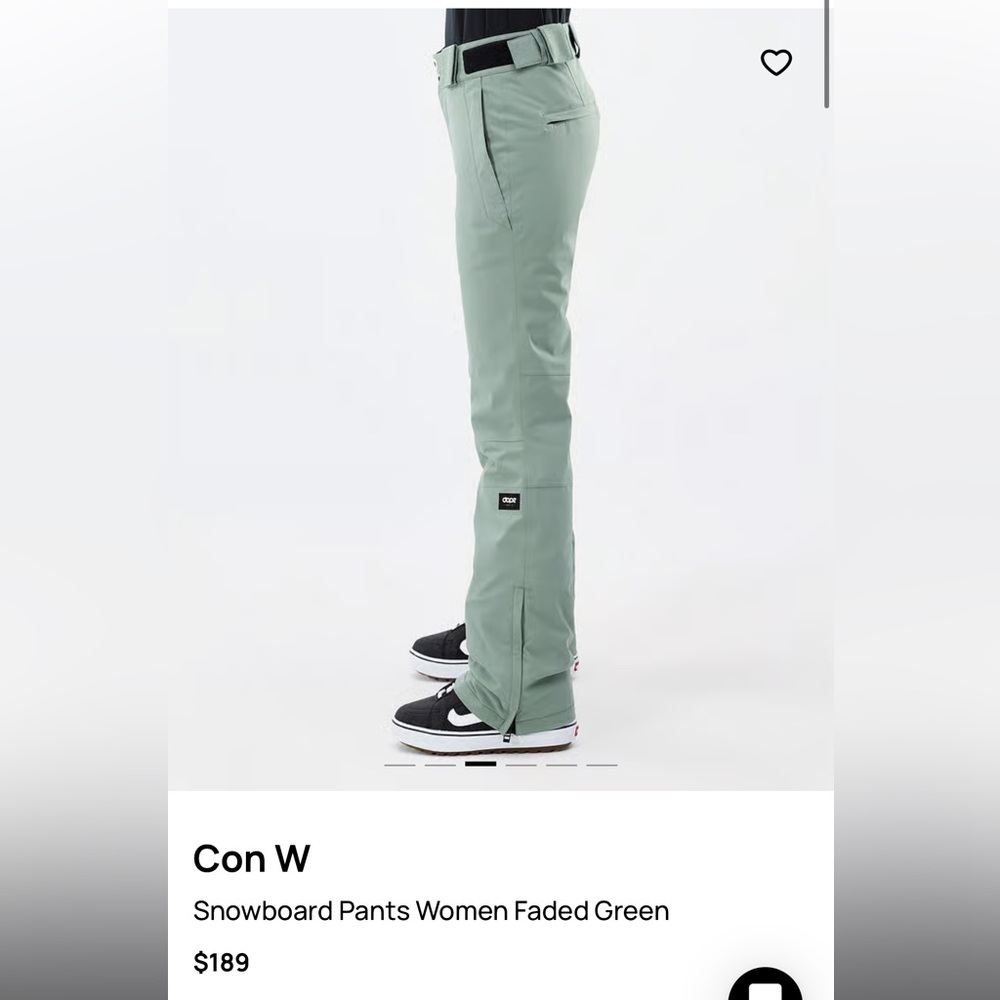 DOPE Con W Snowboard Pants - Picture 4 of 7